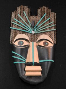 masque moustache - basse reso